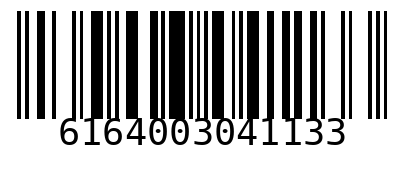 Barcode 6164003041133