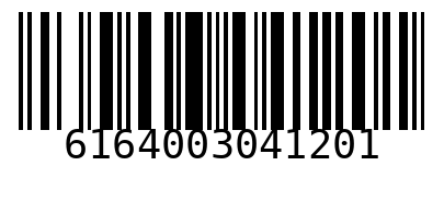 Barcode 6164003041201