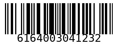 Barcode 6164003041232