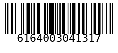 Barcode 6164003041317