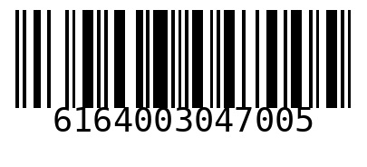 Barcode 6164003047005
