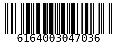 Barcode 6164003047036