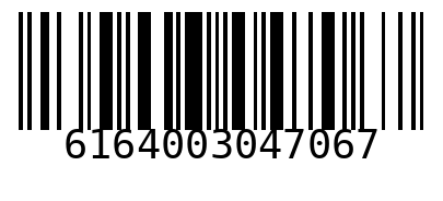 Barcode 6164003047067