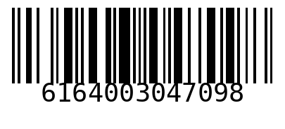 Barcode 6164003047098