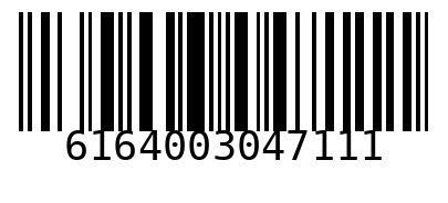 Barcode 6164003047111