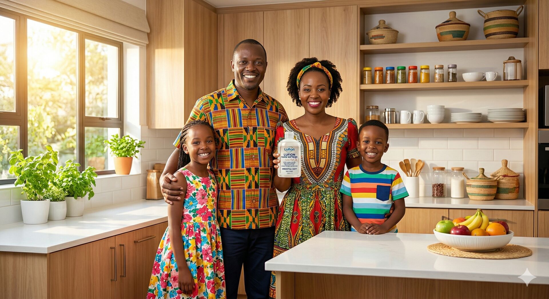 Lufion cleaning products for Kenyan homes