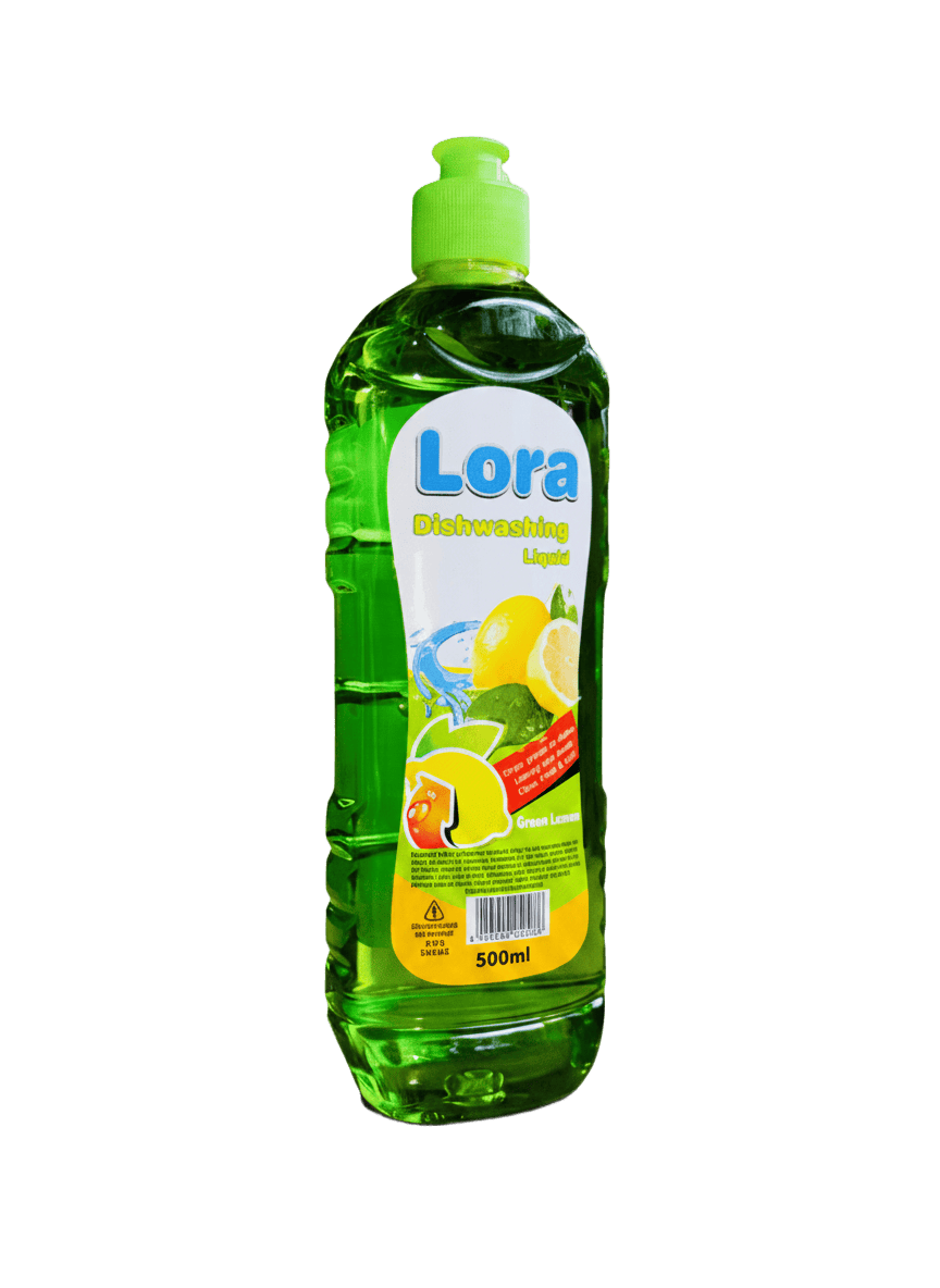 Lora Dishwashing Liquid - Green Lemon 500ml