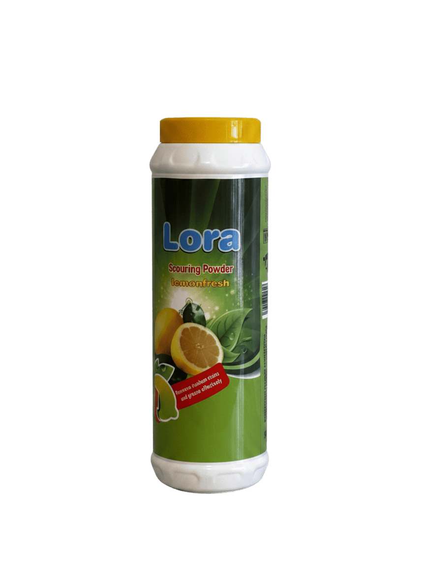 Lora Scouring Powder - Yellow cap front