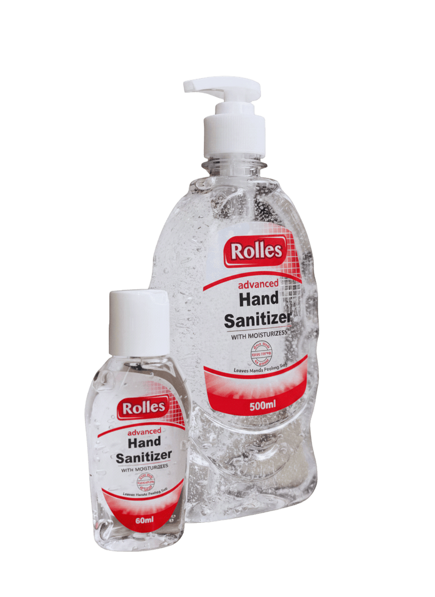 Rolles Liquid Hand Sanitizer - 500ml angle