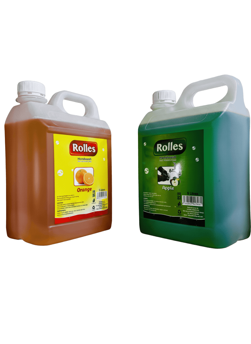 Rolles Anti-Bacteria Handwash - Orange and Apple 5L bulk
